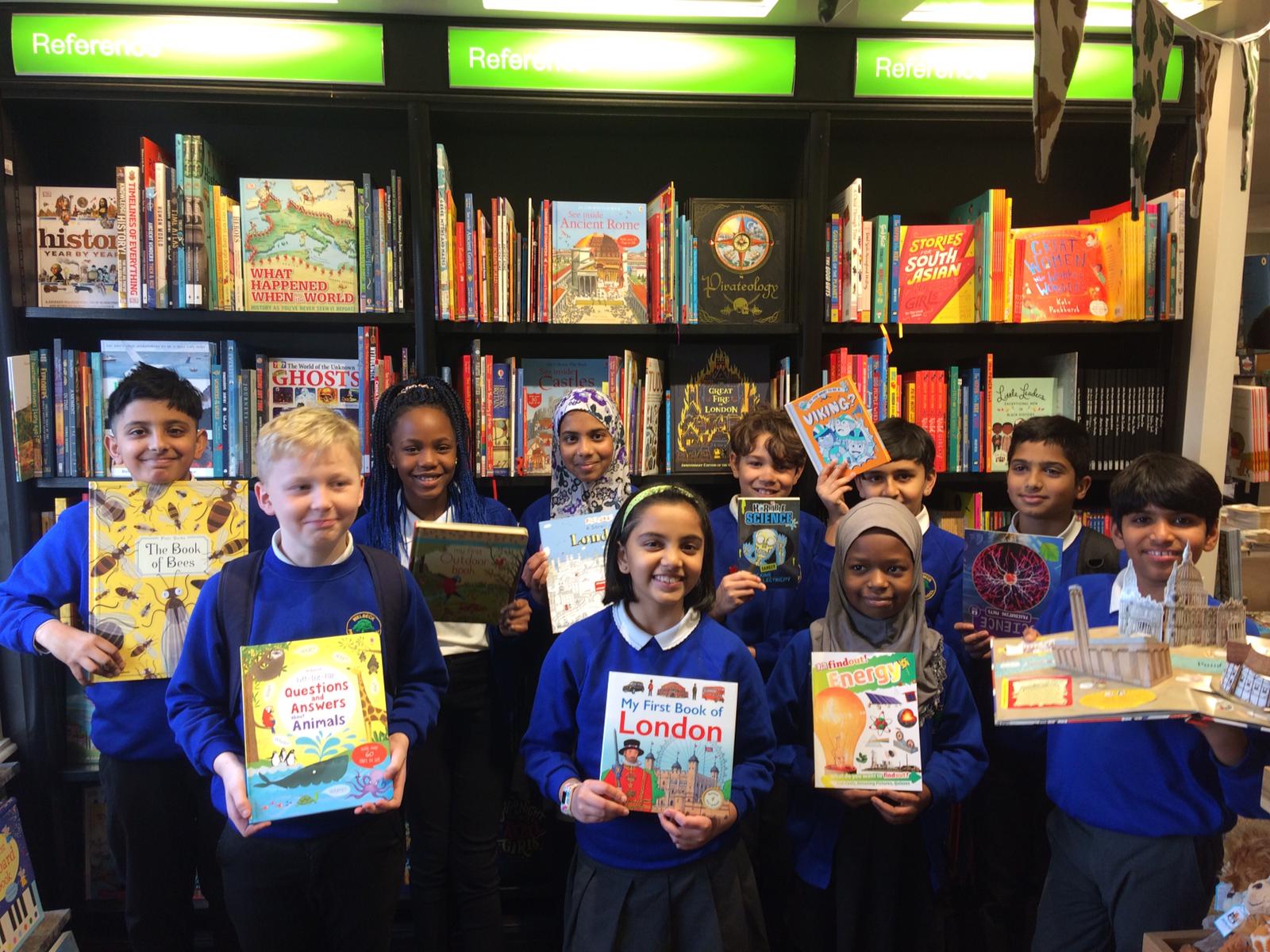 Reading Ambassadors at Waterstones