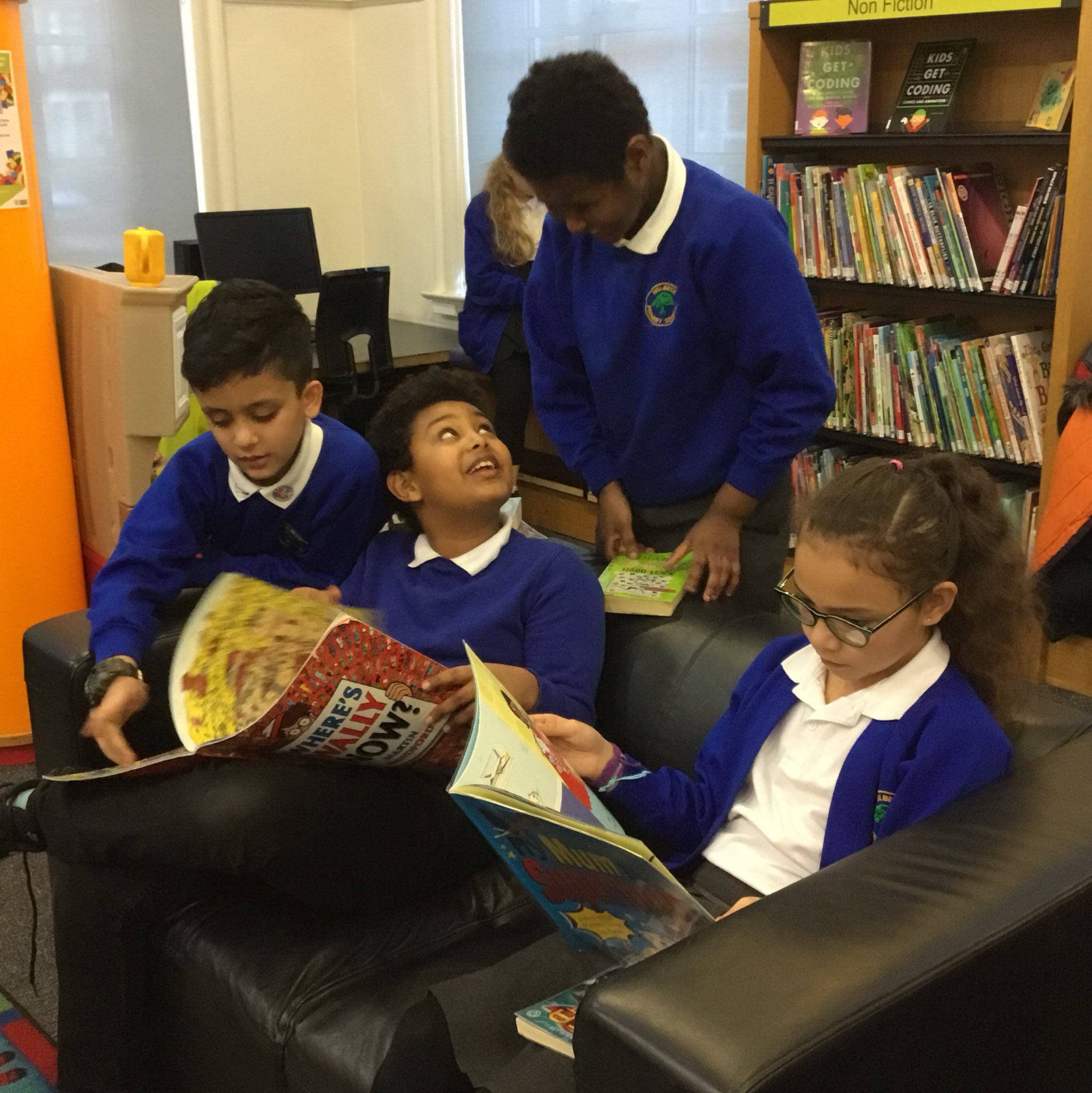 Year 6/5 Library Visit