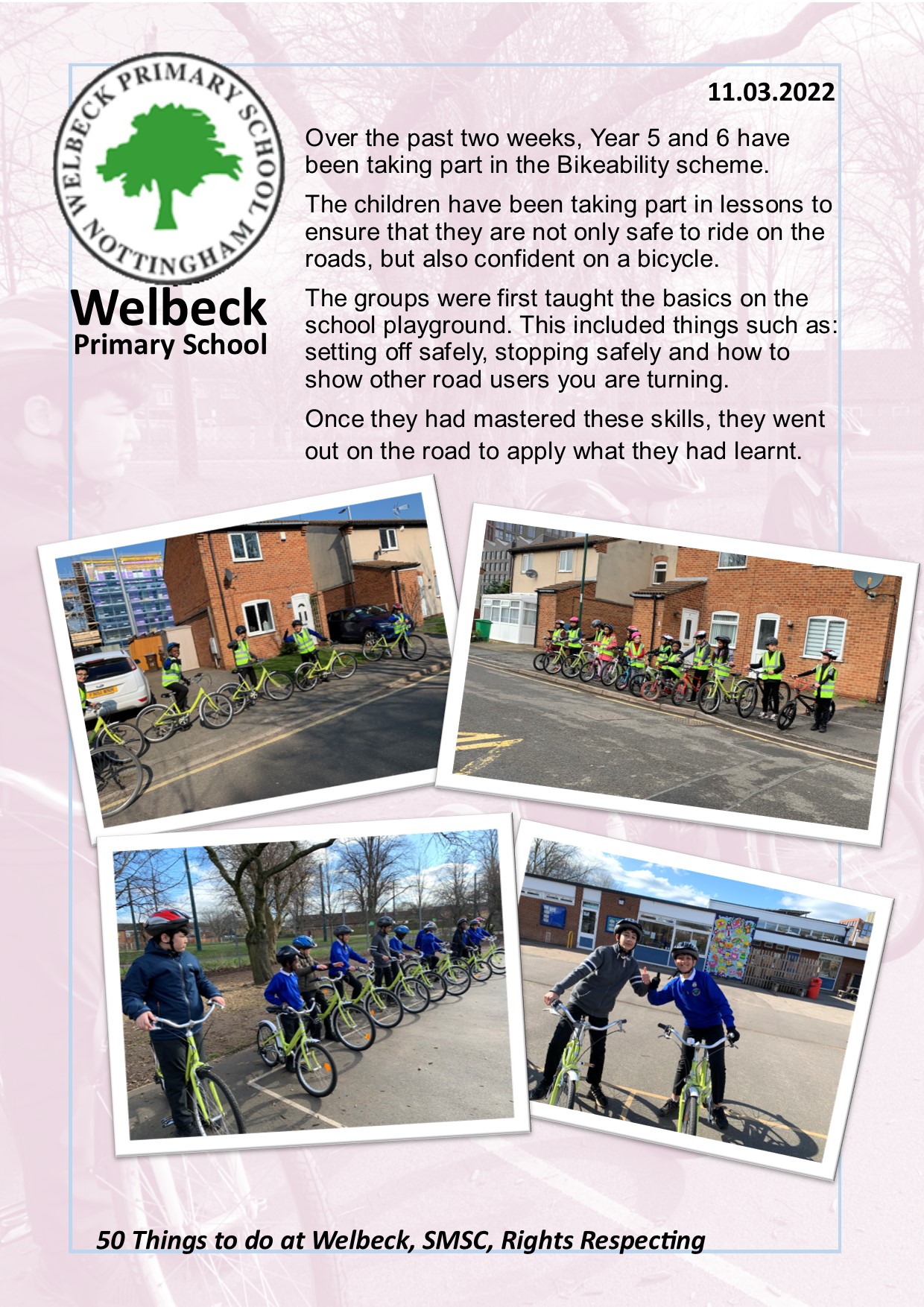 Y5 and Y6 Bikeability