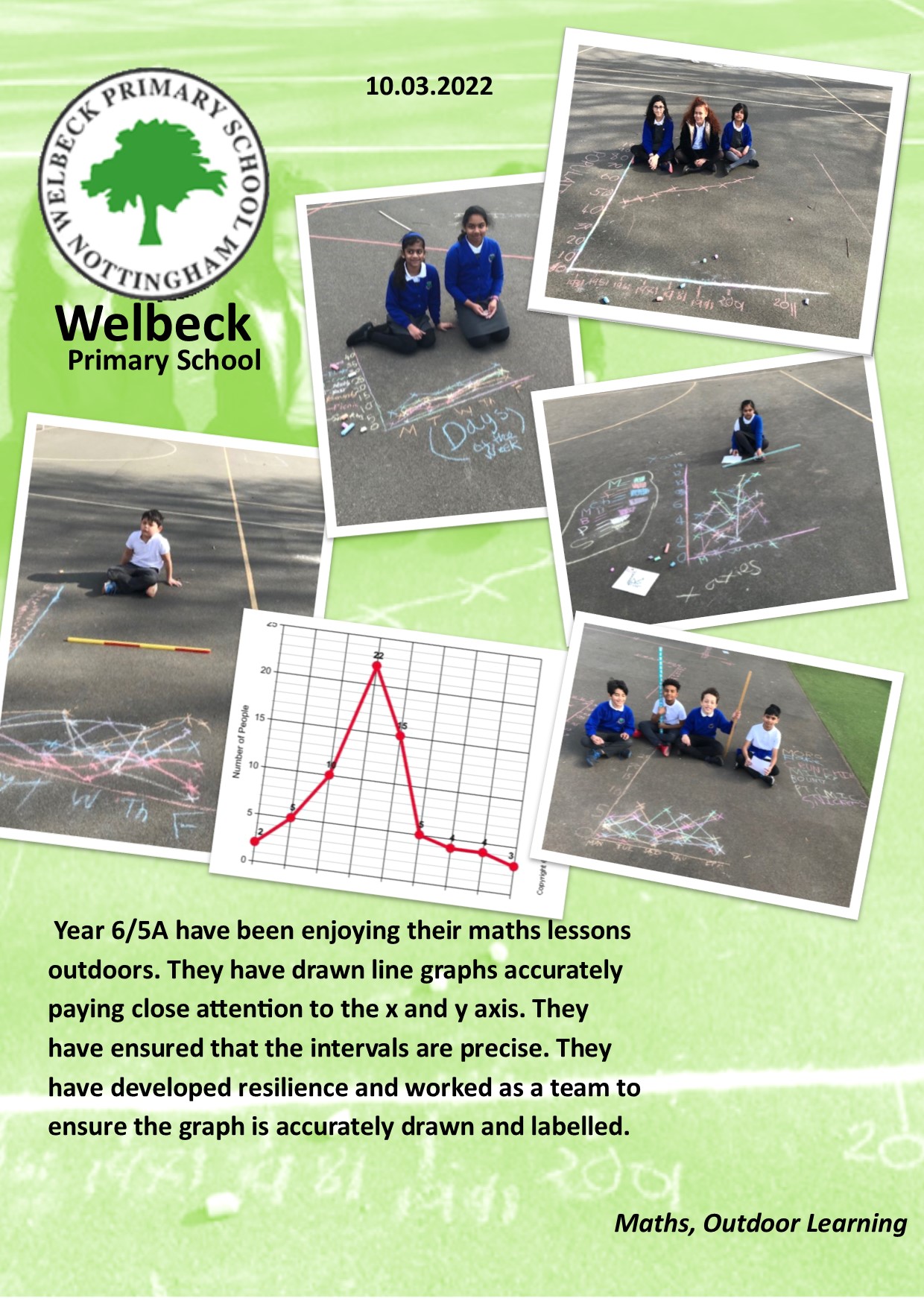 Year 6/5 Maths Outdoors