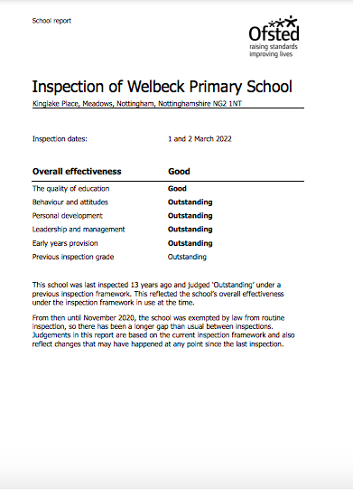 Ofsted Report