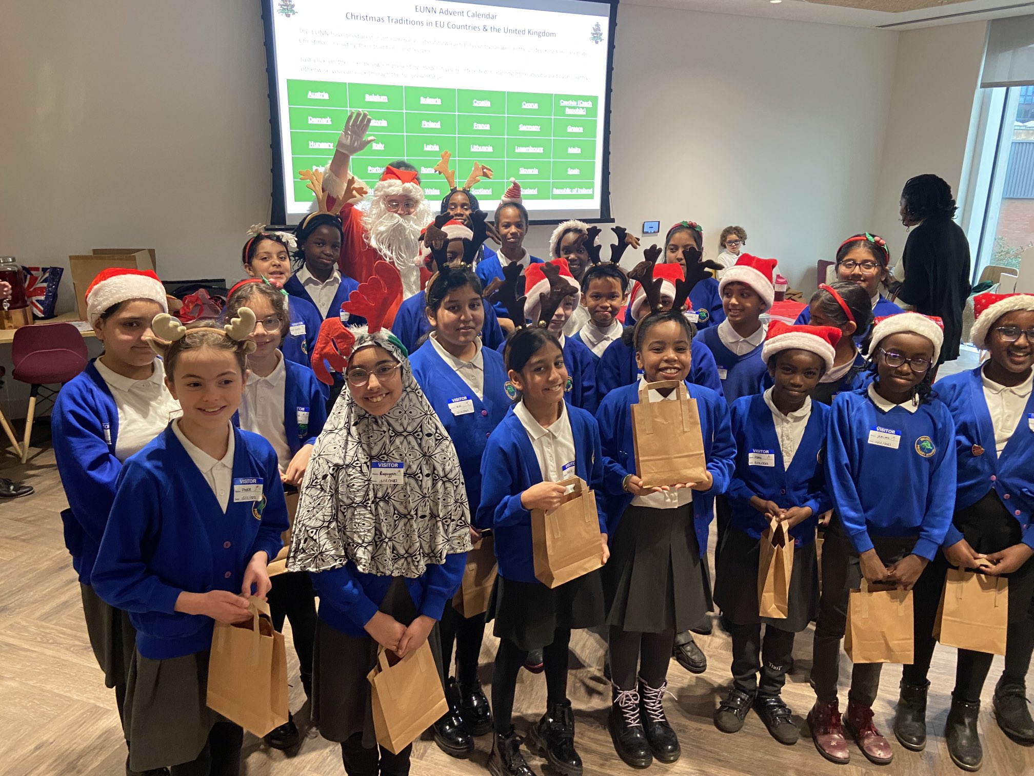 School Choir at HMRC