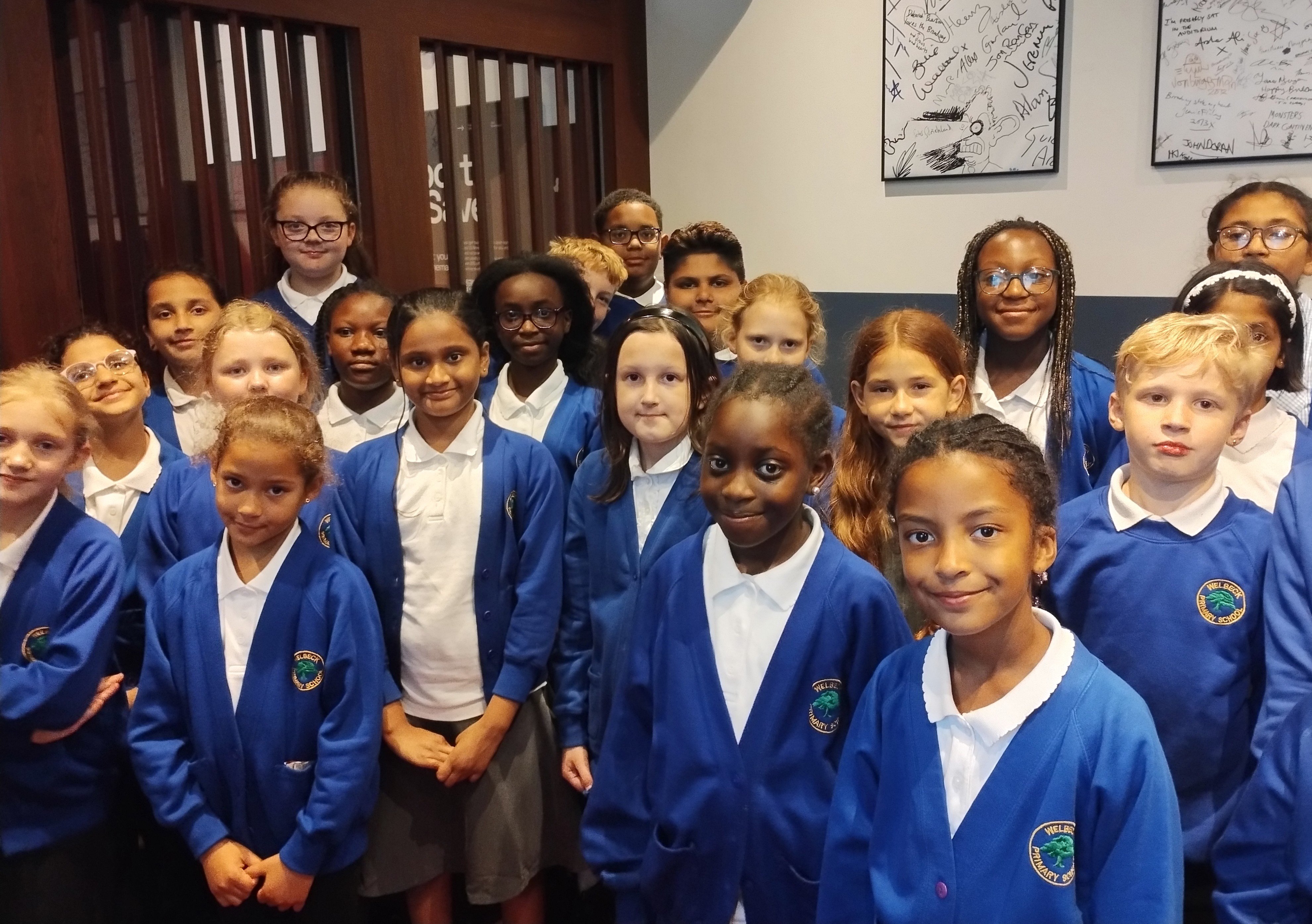 School Choir Perfom at Creative Collaboratives Event