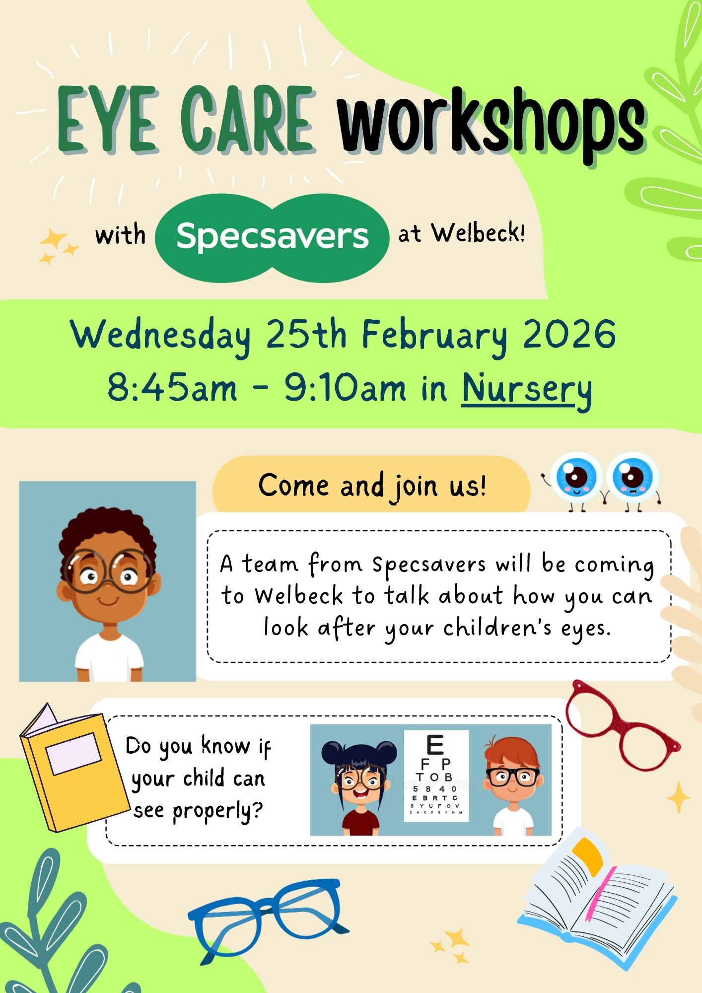 Specsavers Eye-Care Workshop